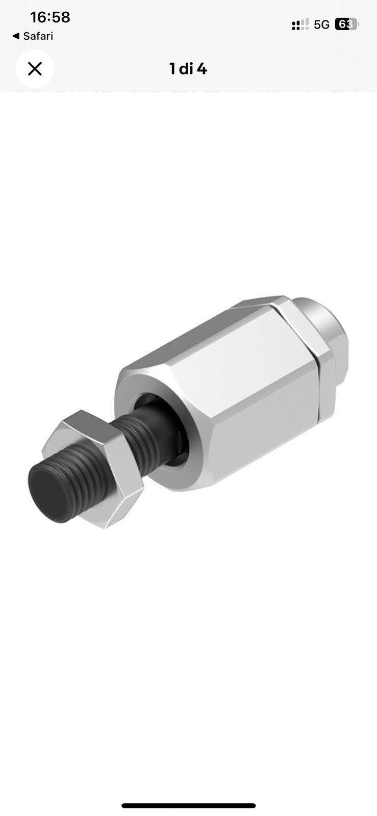 Festo FK-M8 2062 Giunto Autoallineante per Cilindro Lotto 5 Pezzi0