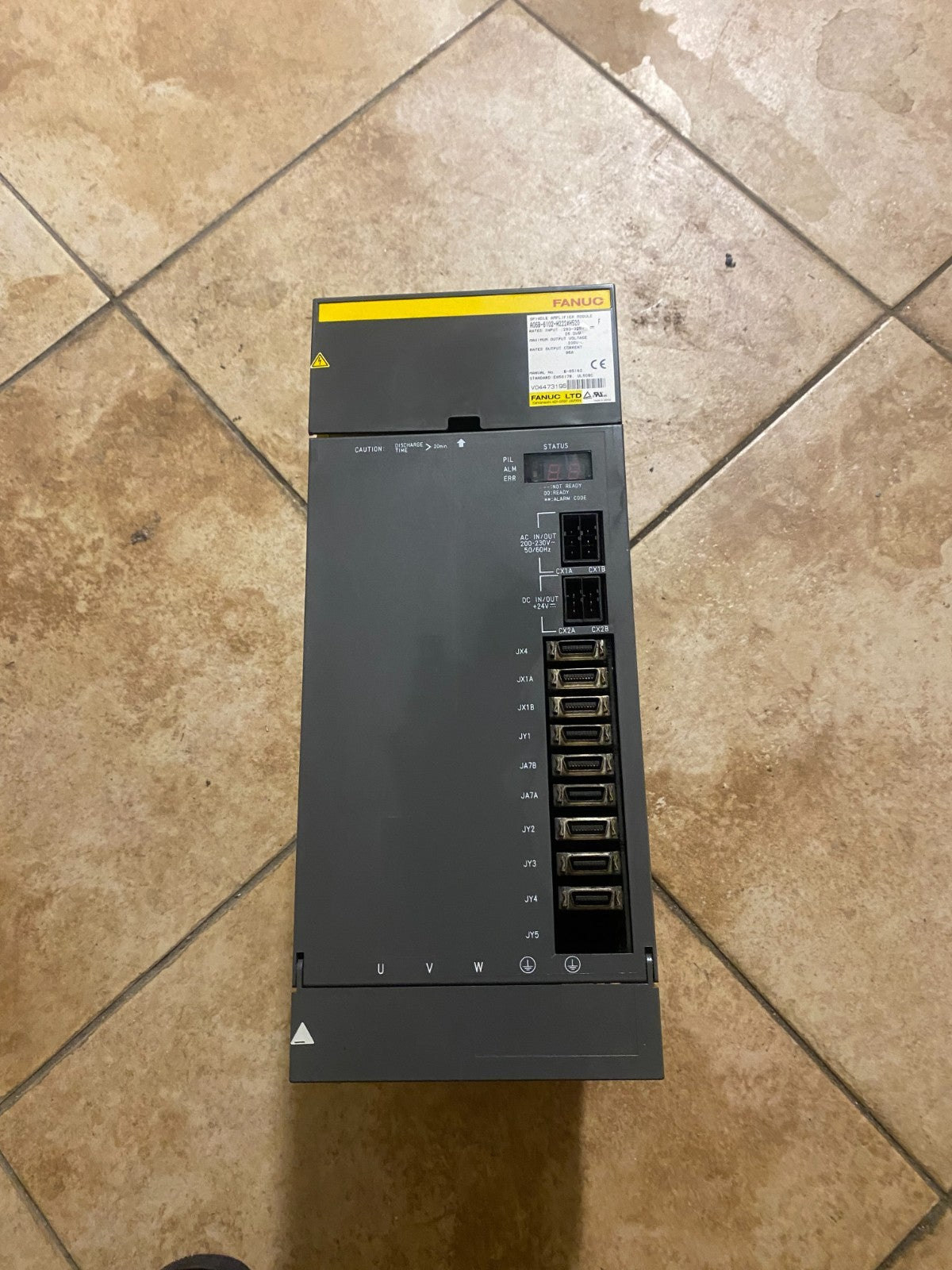 Fanuc A06B-6102-H222#H520 Amplificatore Mandrino0