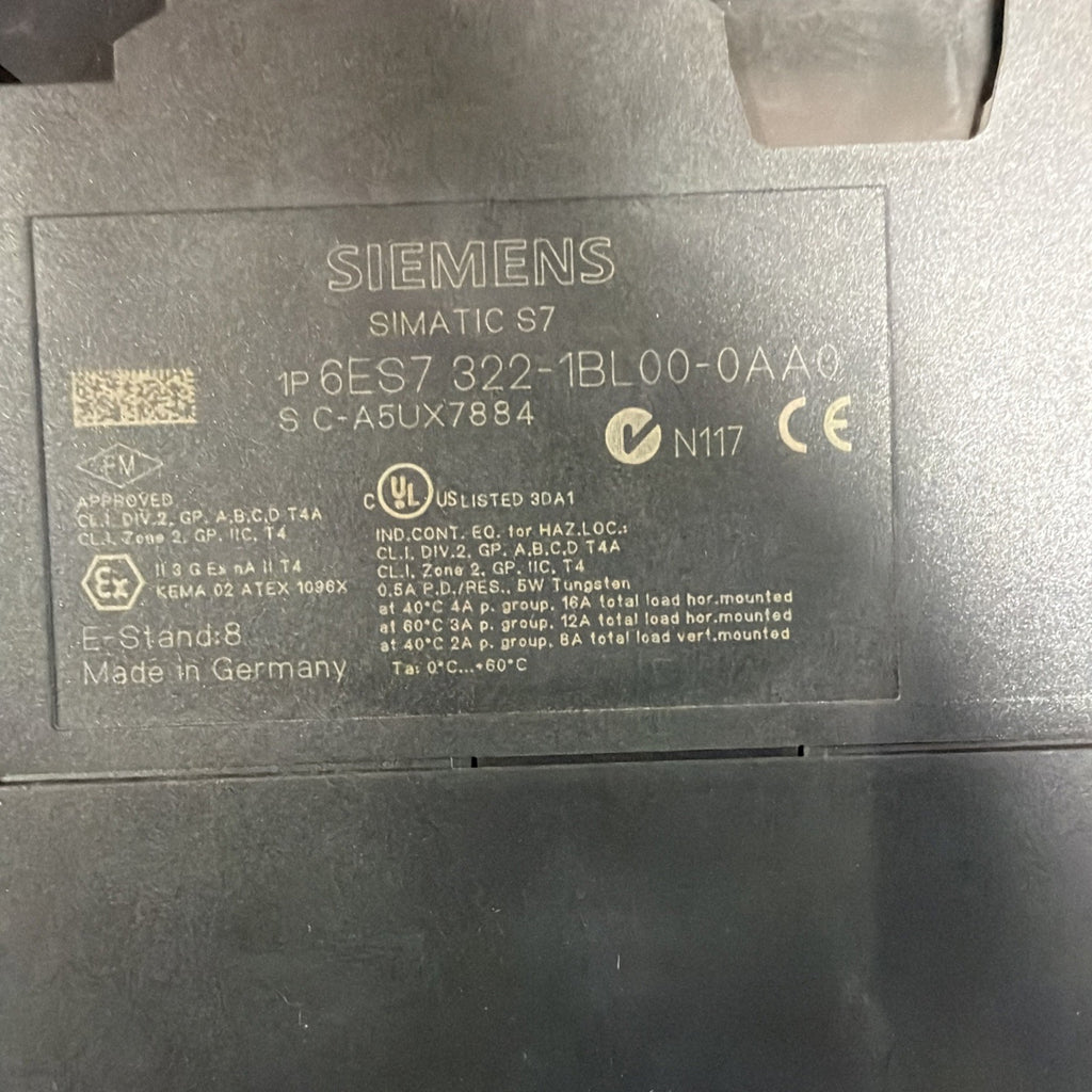 Siemens 6ES7322-1BL00-0AA0 SIMATIC S7-300 SM322 32 Uscite Digitali1