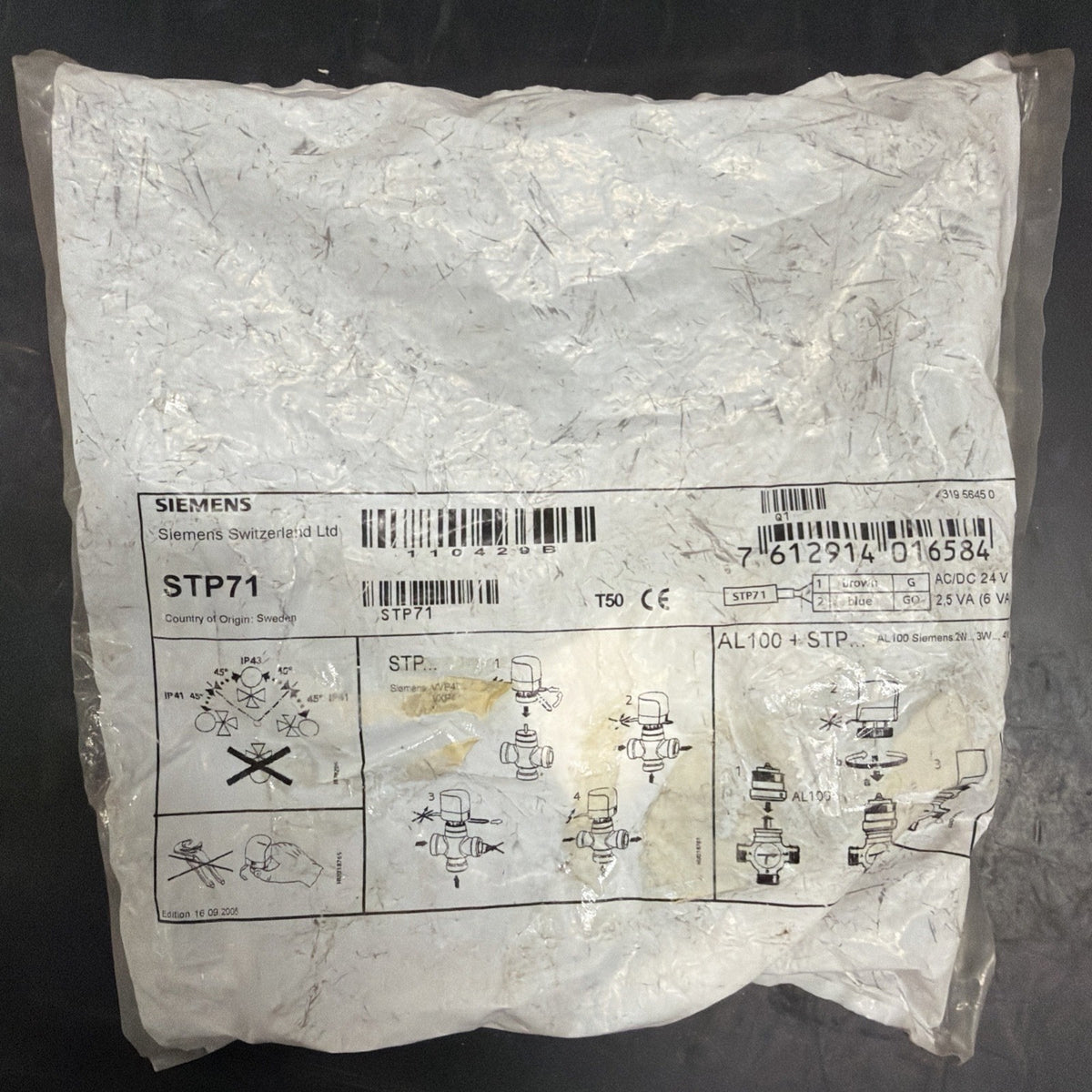 Siemens STP71 Attuatore Termico1