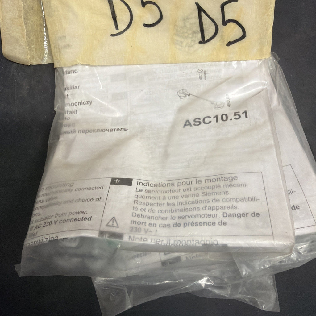 Siemens ASC10.51 Contatto Ausiliario per Servomotore SAX1