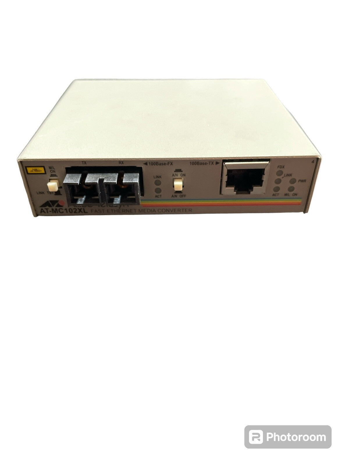 Allied Telesyn AT-MC102XL Media Converter Fast Ethernet 100Base-FX TX0