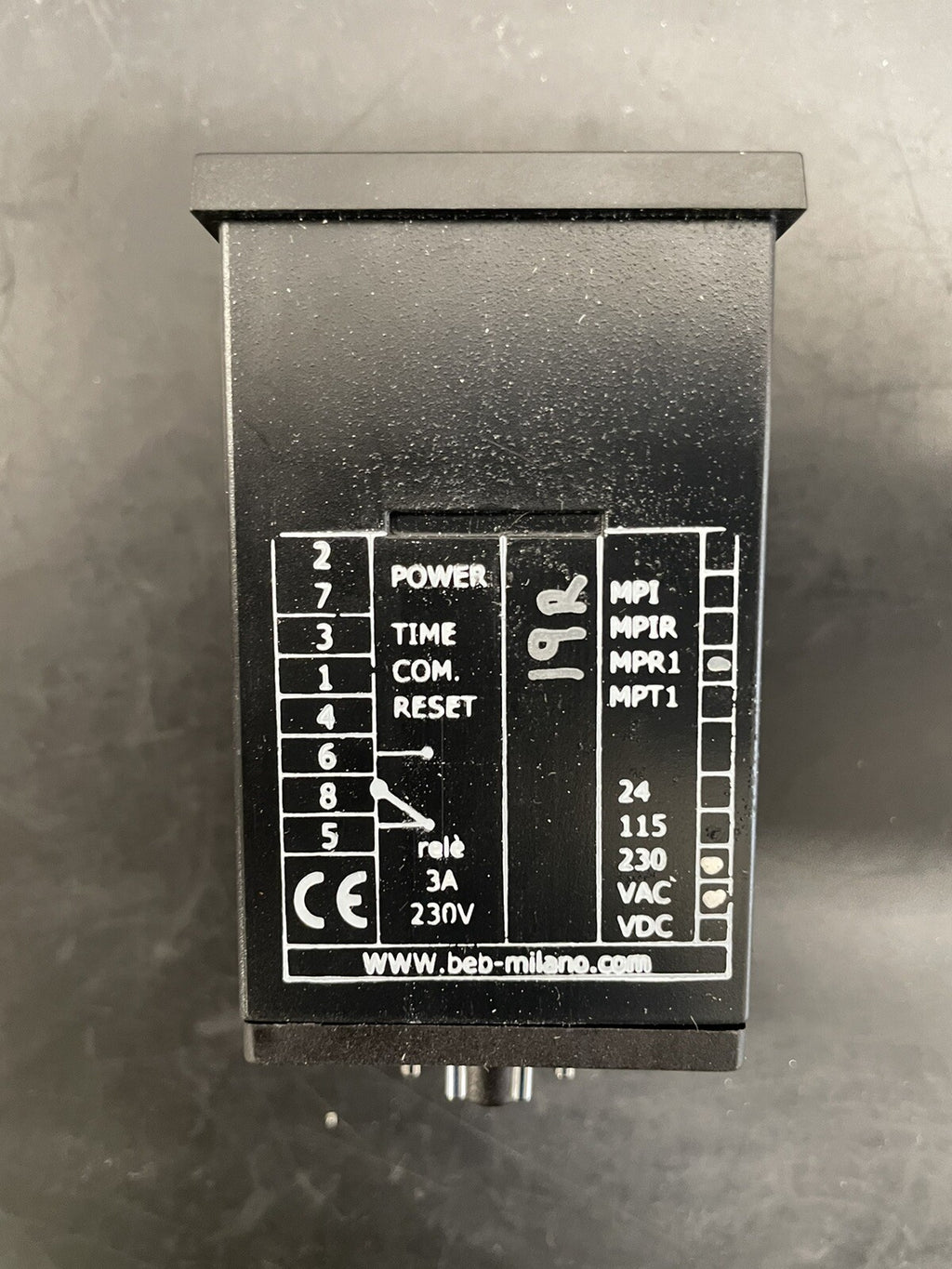 B&B MPR1 Timer Programmabile Relè Temporizzato1