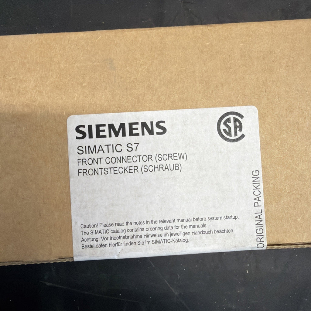 Siemens 6ES7492-1AL00-0AA0 SIMATIC S7-400 Connettore Frontale1