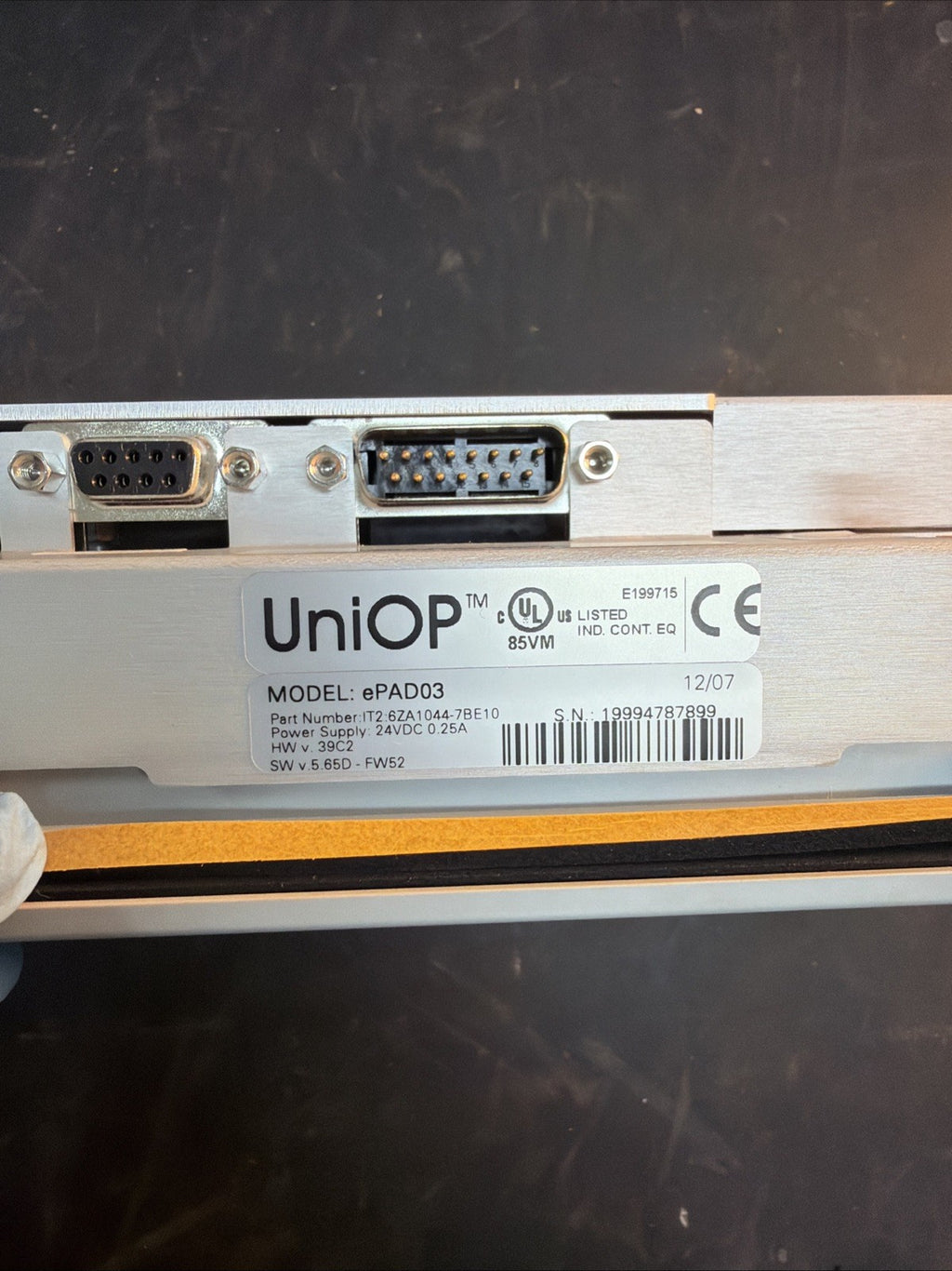UniOP ePAD03-CF46 Pannello Operatore HMI1