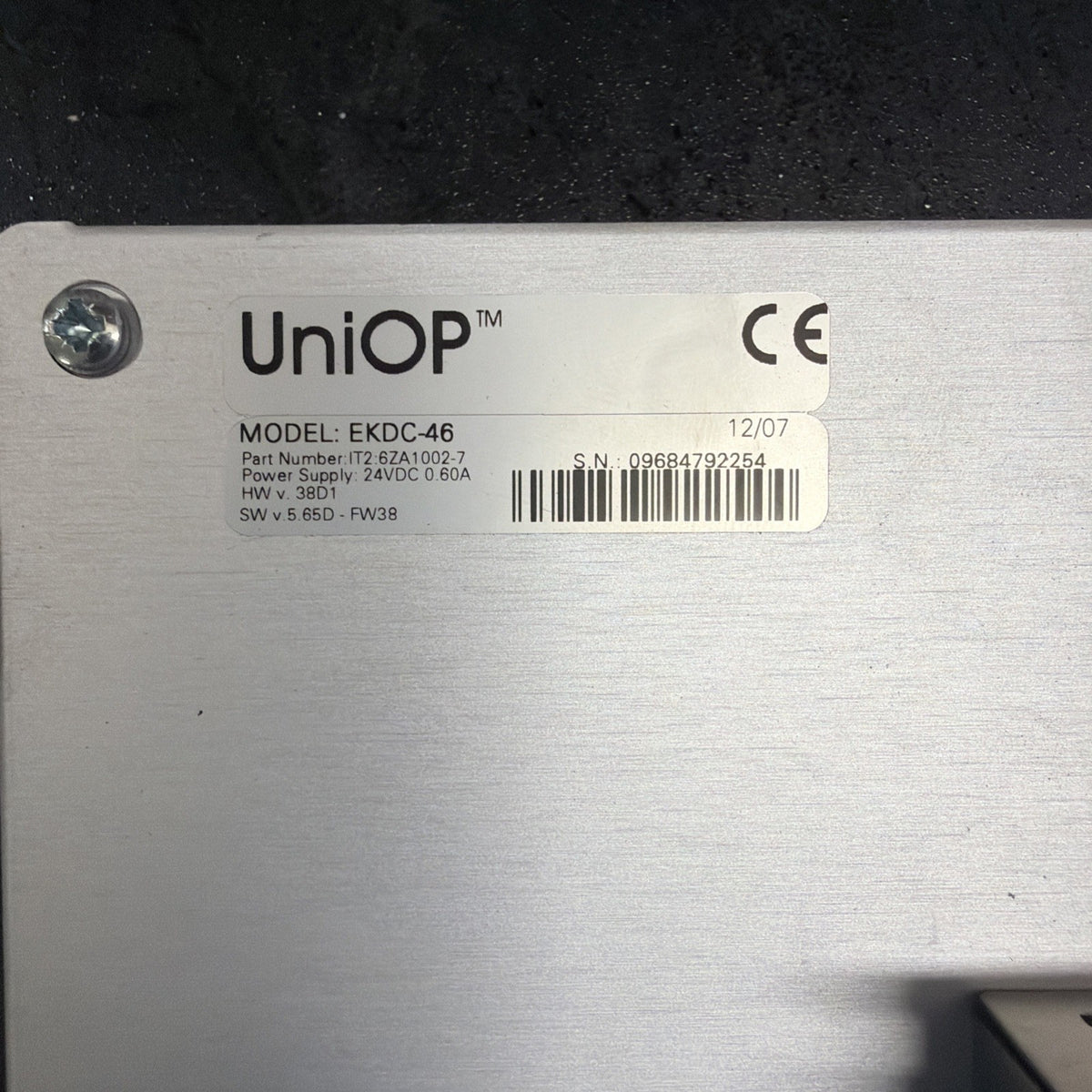 UniOP EKDC-46 Pannello Operatore HMI1