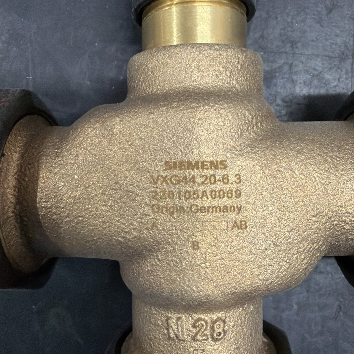 Siemens VXG44.20-6.3 Valvola 3 Vie DN20 PN16 Kvs 6,3 Filettata1