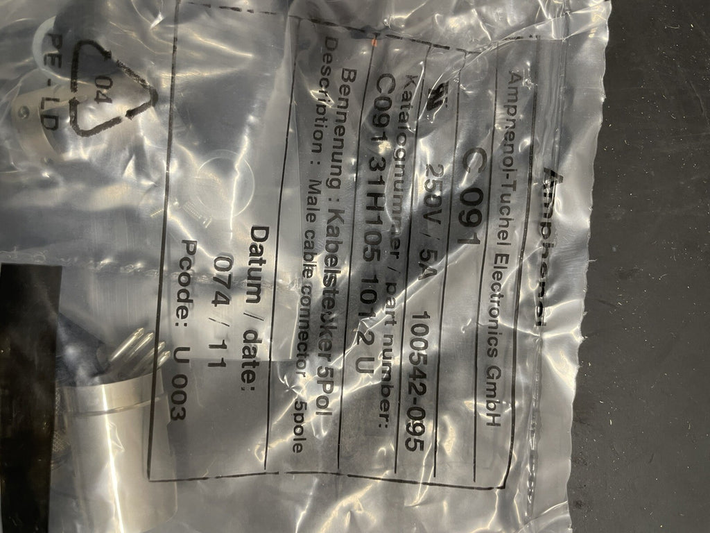 Amphenol Tuchel C091 31H105 101 2 Connettore Maschio 5 Poli2