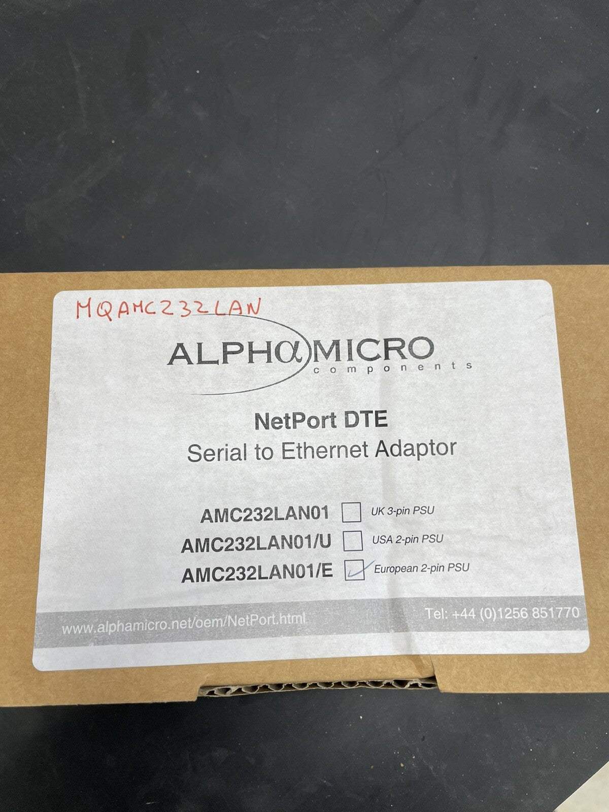 Alpha Micro AMC232LAN01/E Convertitore Seriale RS232 LAN Ethernet1