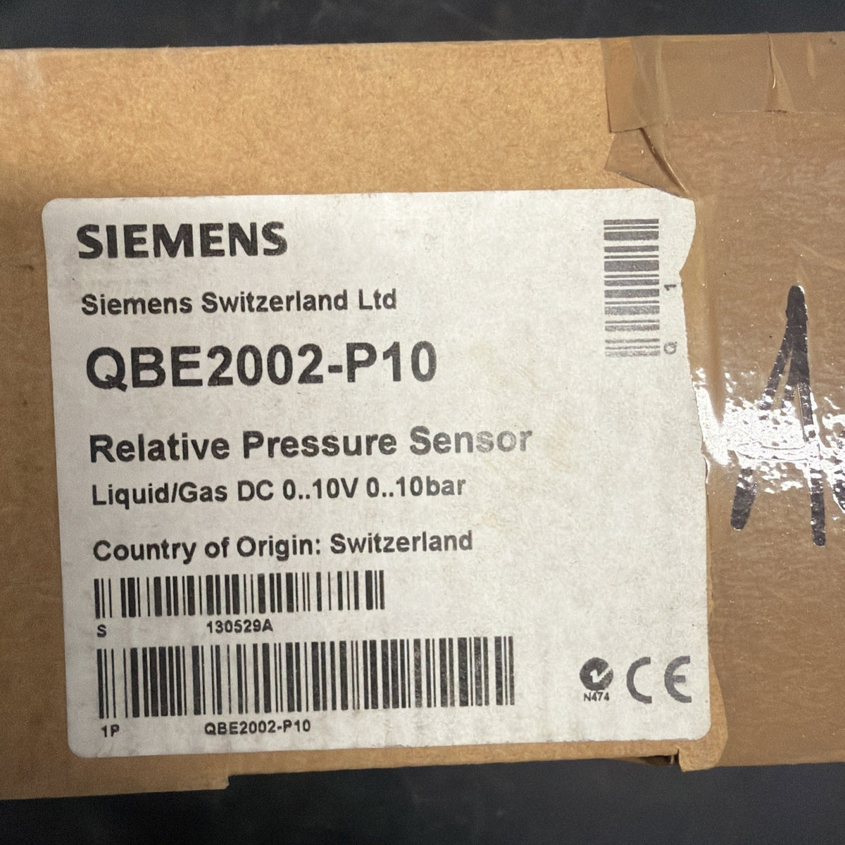 Siemens QBE2002-P10 Sensore di Pressione1