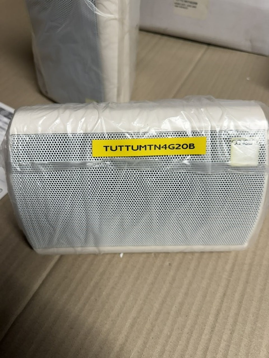 Tutondo Minni MNT4G20B coppia diffusori 2 vie 20W linea 100V parete bianchi1
