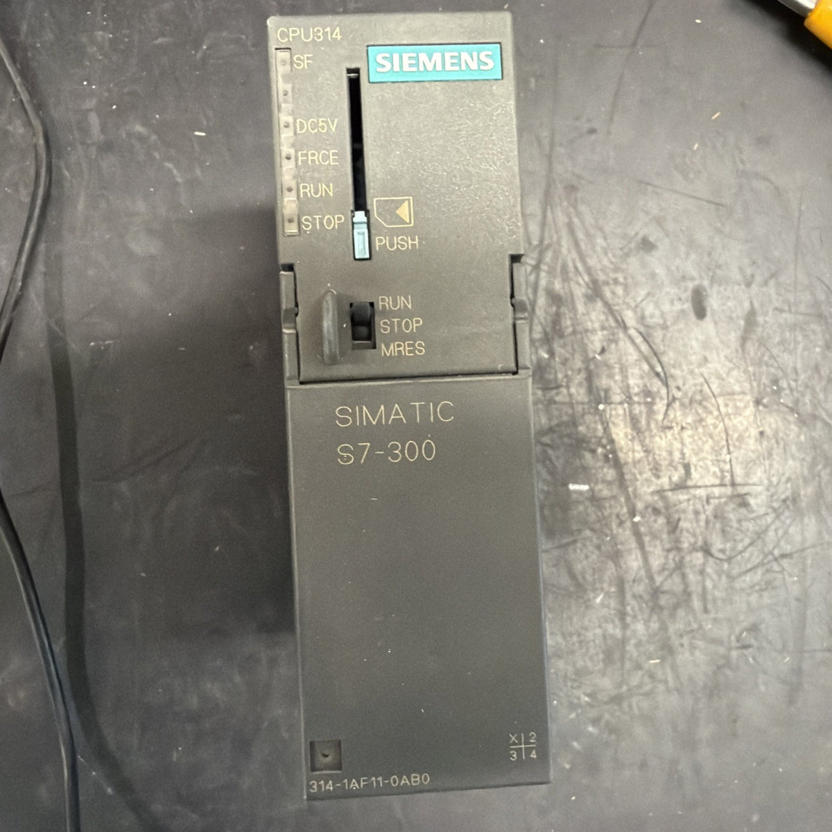 Siemens 6ES7314-1AF11-0AB0 SIMATIC S7-300 CPU 3141