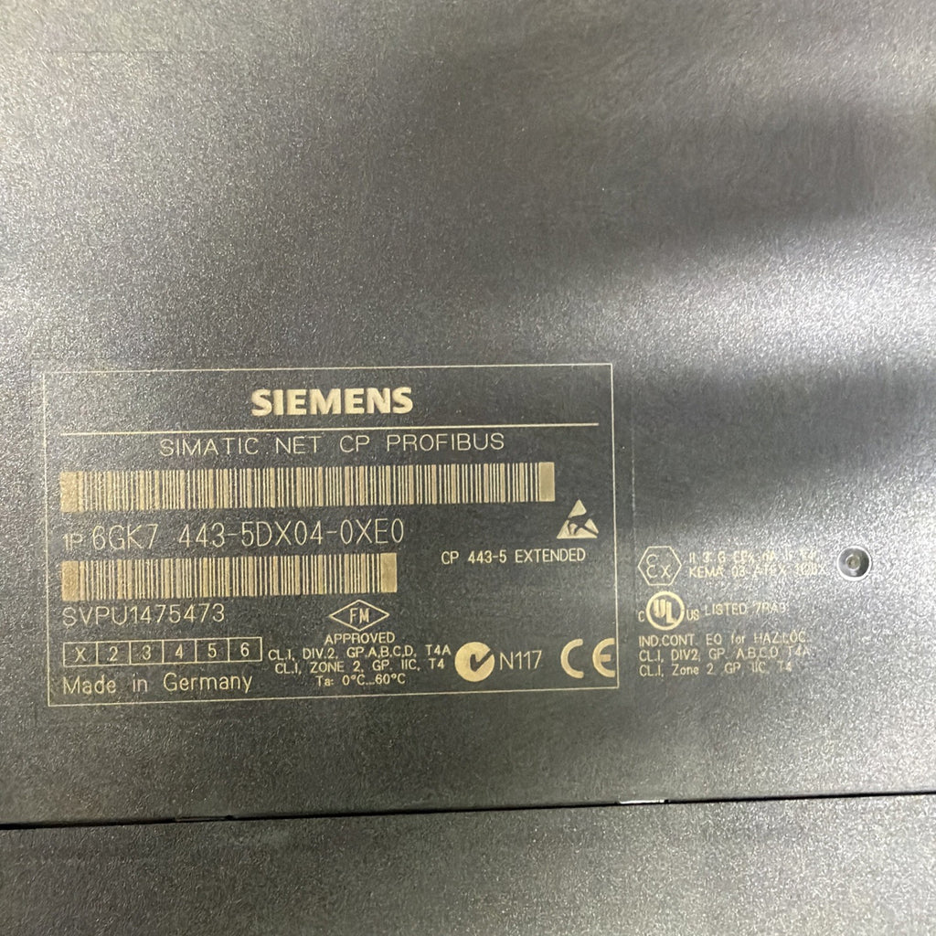 Siemens 6GK7443-5DX04-0XE0 SIMATIC S7-400 CP443-5 PROFIBUS1