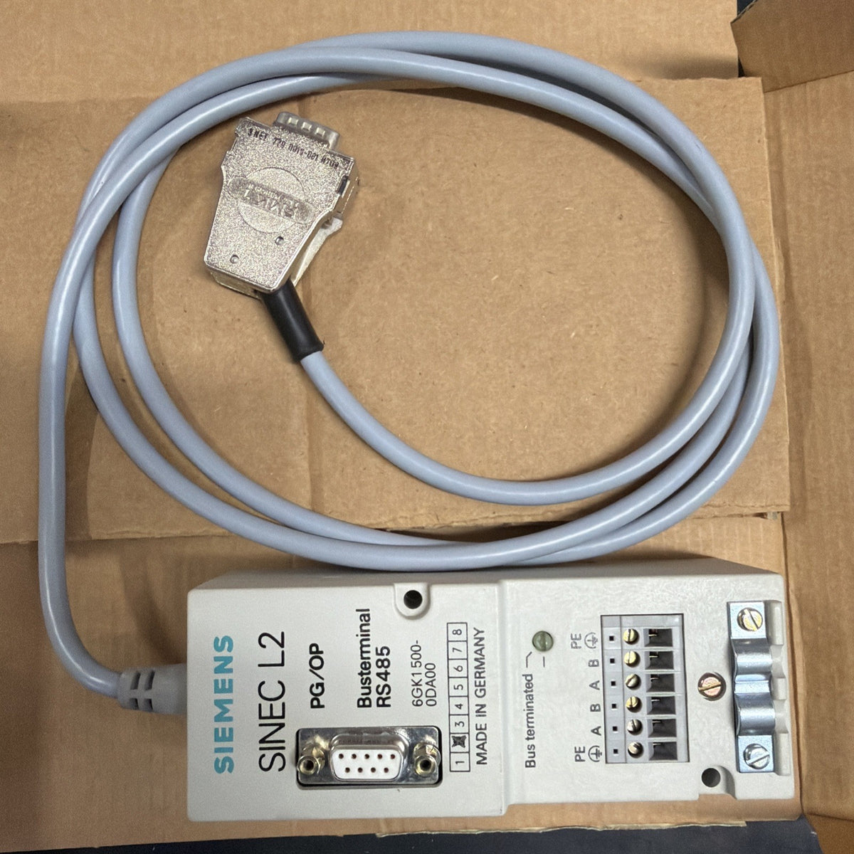 Siemens 6GK1500-0DA00 Cavo Terminale Bus PROFIBUS 1,5 m Nuovo2