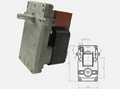 Kenta K9115101 Motoriduttore Stufa a Pellet 2,5 giri/min Serie 9110