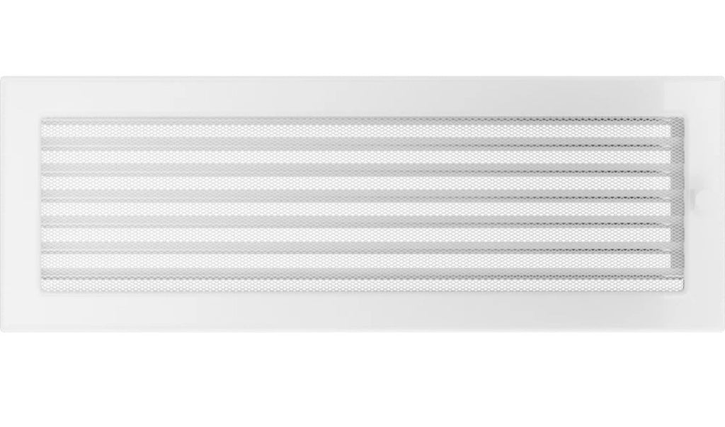 Kratki Griglia di Aerazione 17x49 cm Bianca Persiane Orientabili1