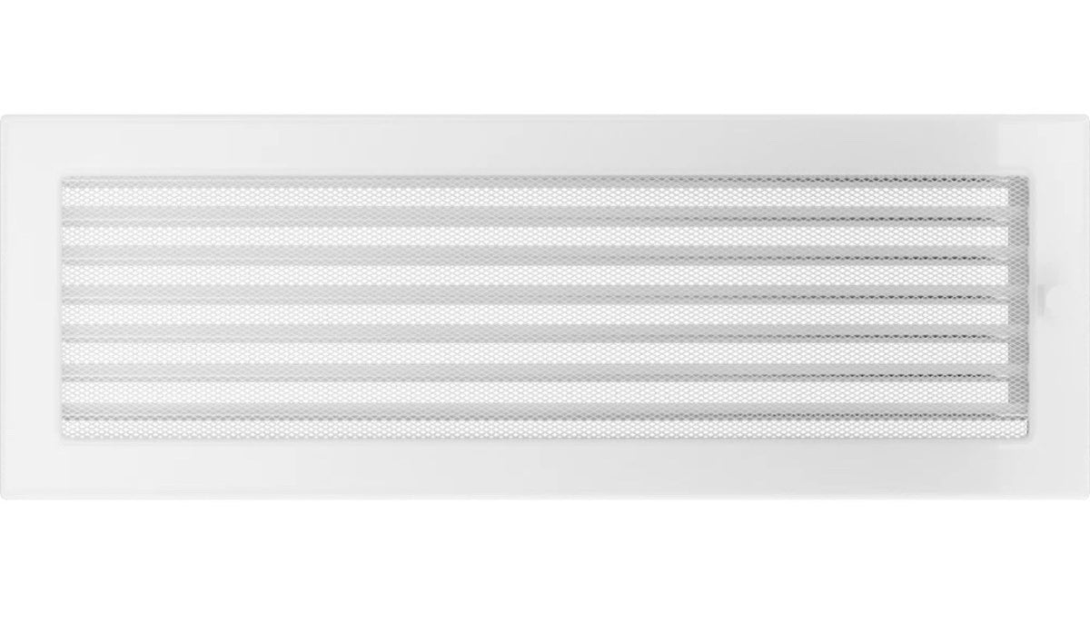 Kratki Griglia di Aerazione 17x49 cm Bianca Persiane Orientabili1