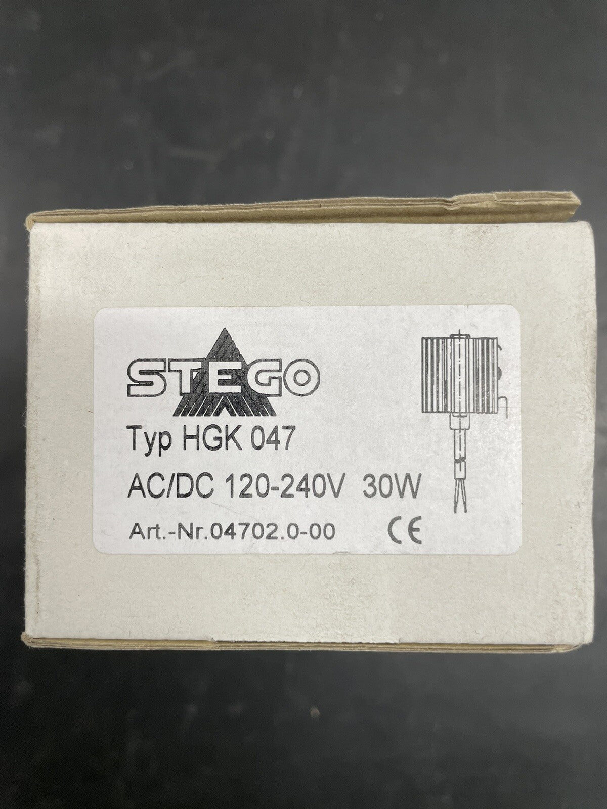Stego HGK 047 04702.0-00 Riscaldatore Quadro 30W 120-240V IP542