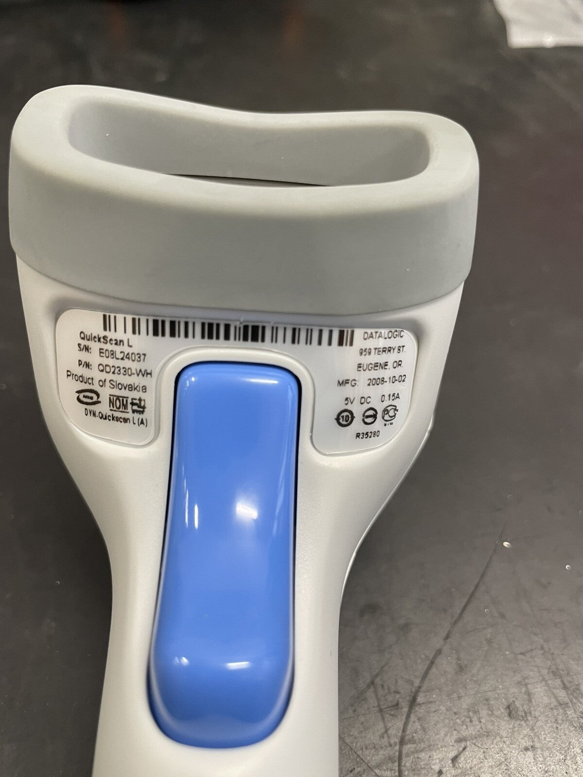Datalogic QuickScan L 2330 Lettore Codici a Barre Bianco1