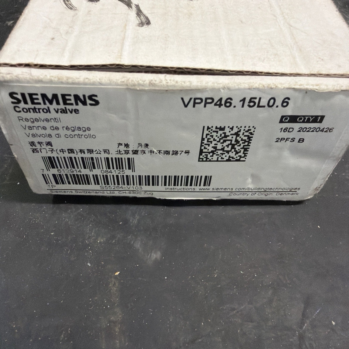 Siemens VXP45.20-4 Valvola 3 Vie1