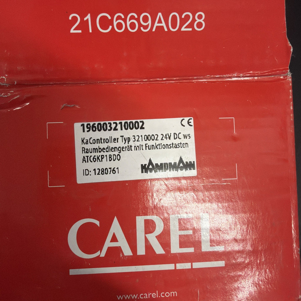 Kampmann KaController 3210002 Regolatore Fan Coil 24VDC2
