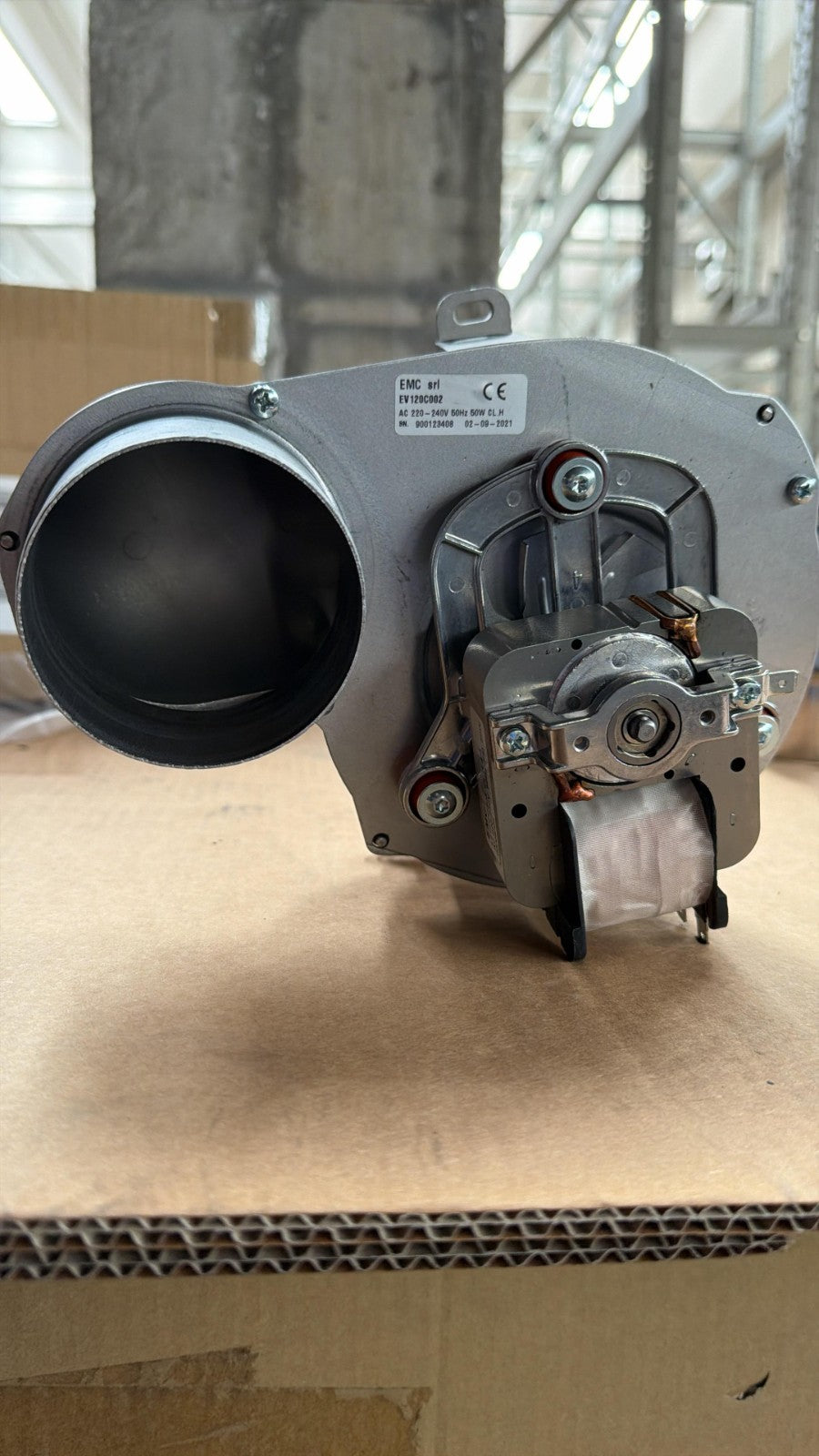 EMC EV120C002 Ventilatore Aspirazione Fumi per Stufe a Pellet7