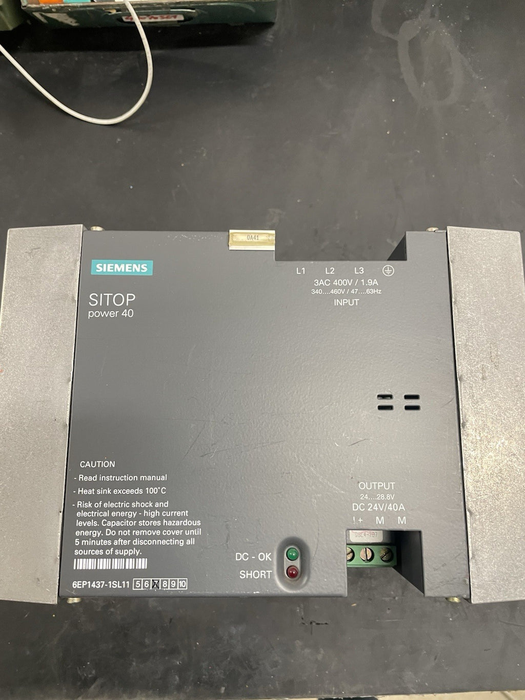 Siemens 6EP1437-1SL11 SITOP Power 40 Alimentatore 24V 40A0