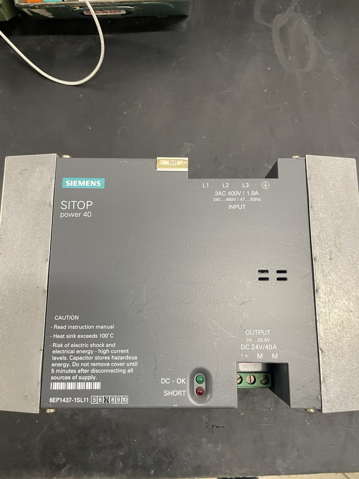 Siemens 6EP1437-1SL11 SITOP Power 40 Alimentatore 24V 40A0