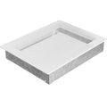 Kratki Griglia di Aerazione 22x30 cm Bianca per Camino0
