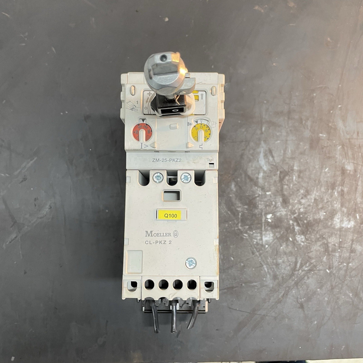Moeller ZM-25-PKZ2 + CL-PKZ-2 Sganciatore Salvamotore PKZ20
