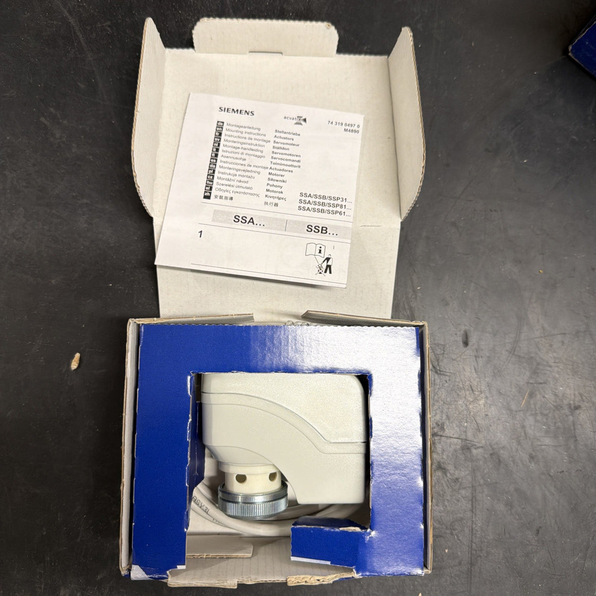 Siemens SSB31 Attuatore Elettromotorico 230V Acvatix0