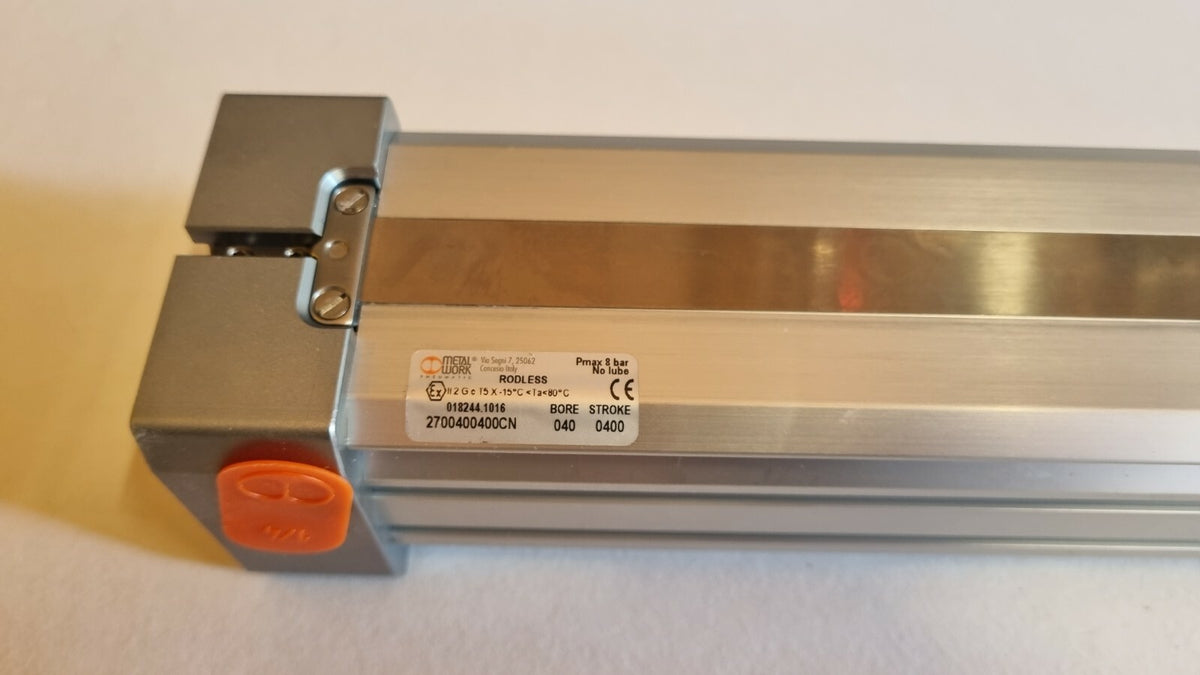 Metal Work 2700400400CN Cilindro Pneumatico Senza Stelo Rodless Cylinder1