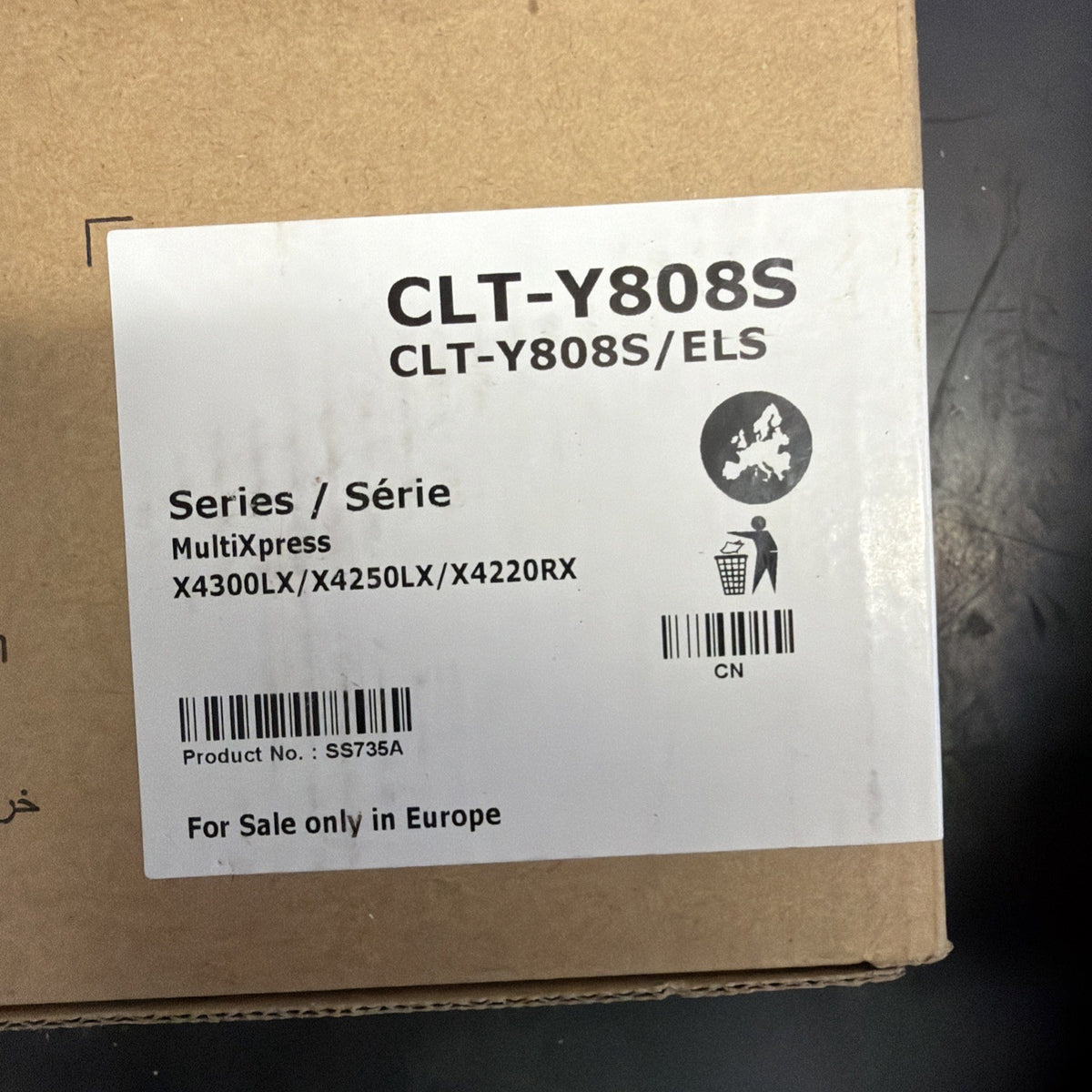 Samsung CLT-Y808S Toner Originale Giallo per X4220 X4250 X43001