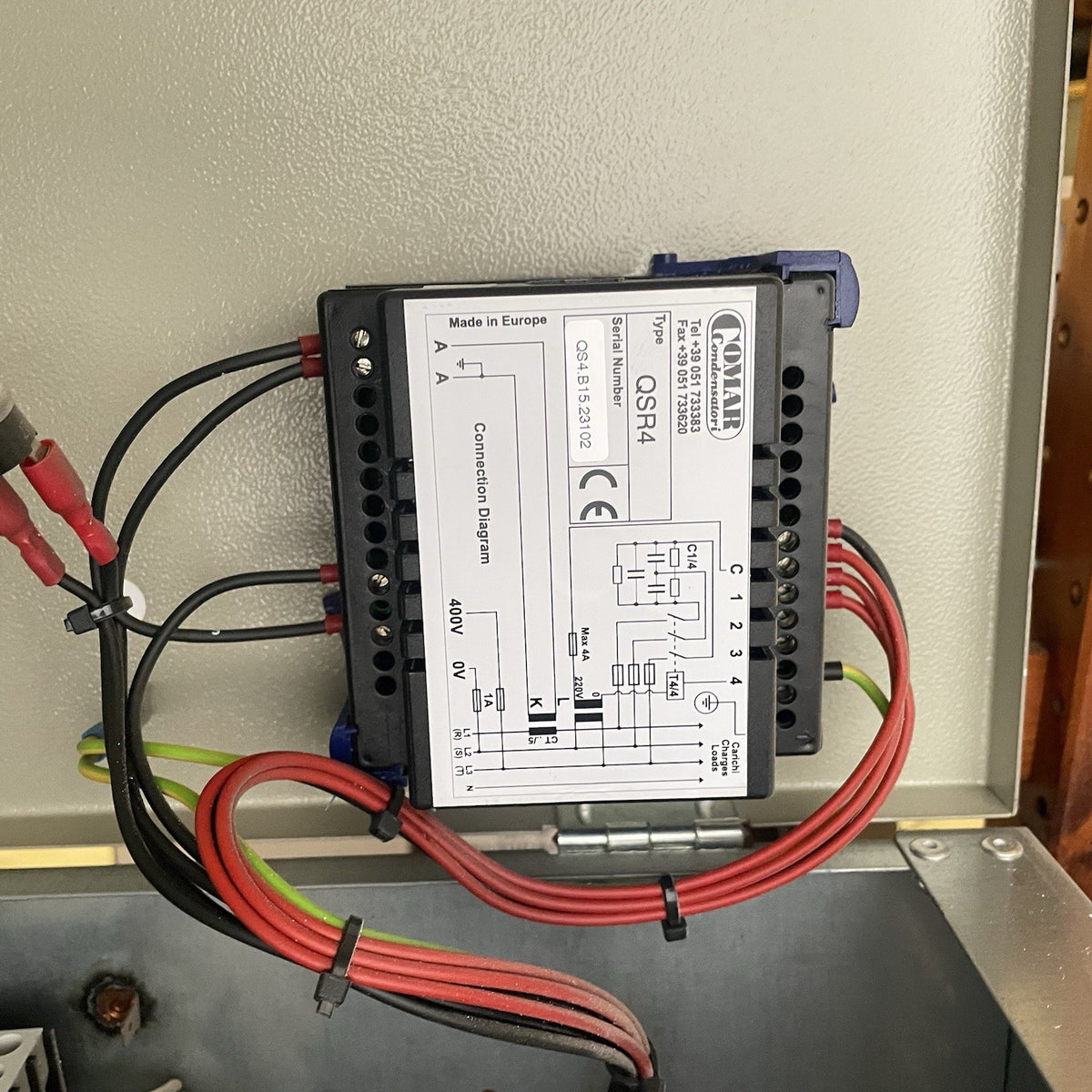 Comar G3E Quadro di Rifasamento Compensazione Energia Reattiva3