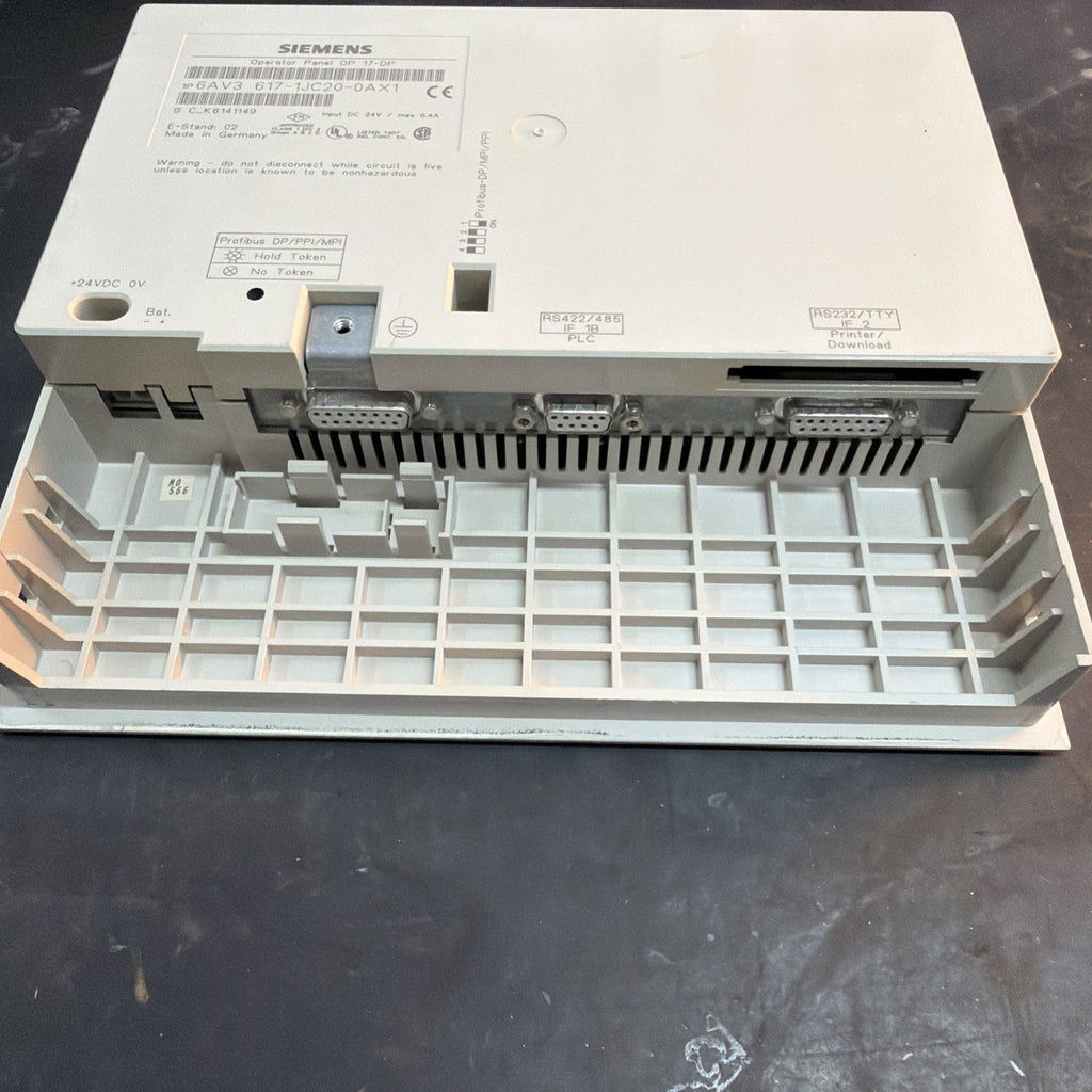 Siemens OP17 6AV3617-1JC20-0AX1 Pannello Operatore SIMATIC2