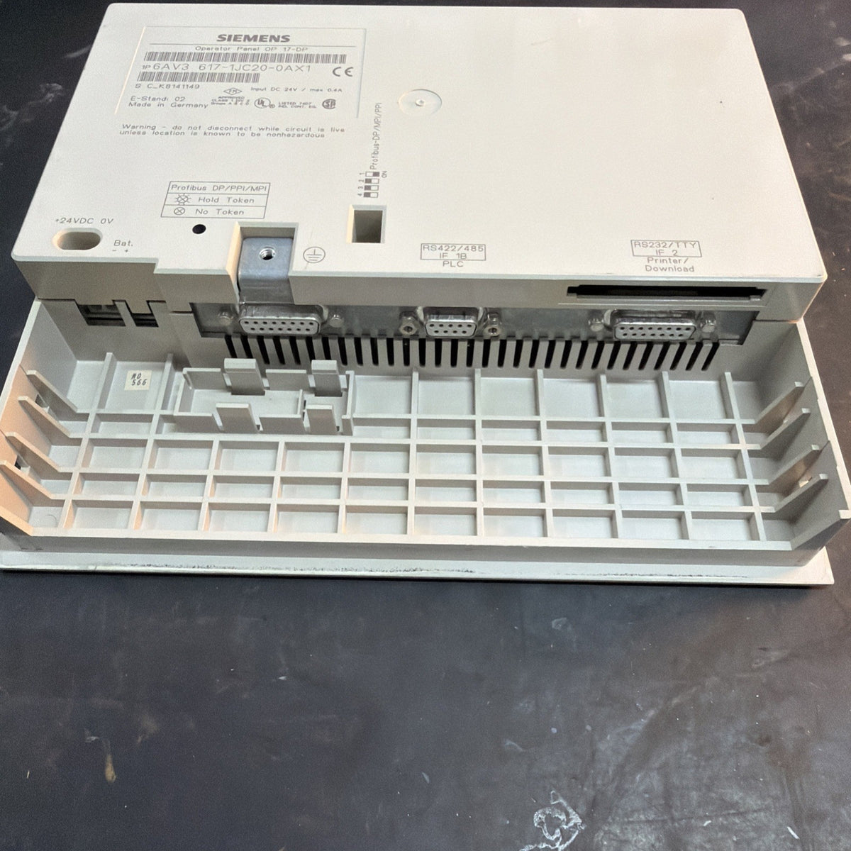 Siemens OP17 6AV3617-1JC20-0AX1 Pannello Operatore SIMATIC2