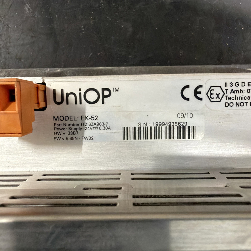 UniOP EK-52 Pannello Operatore HMI1