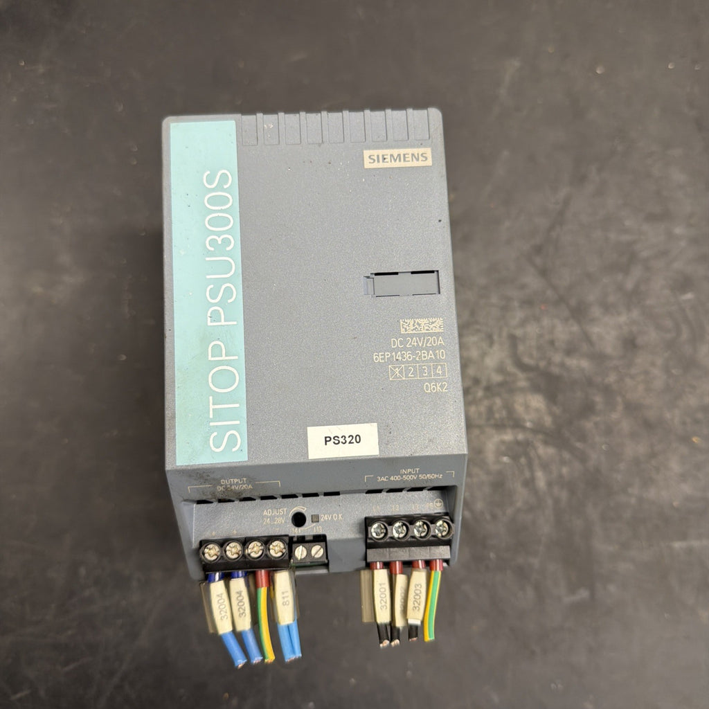 Siemens 6EP1436-2BA10 SITOP PSU300S Alimentatore Trifase 24V 20A0