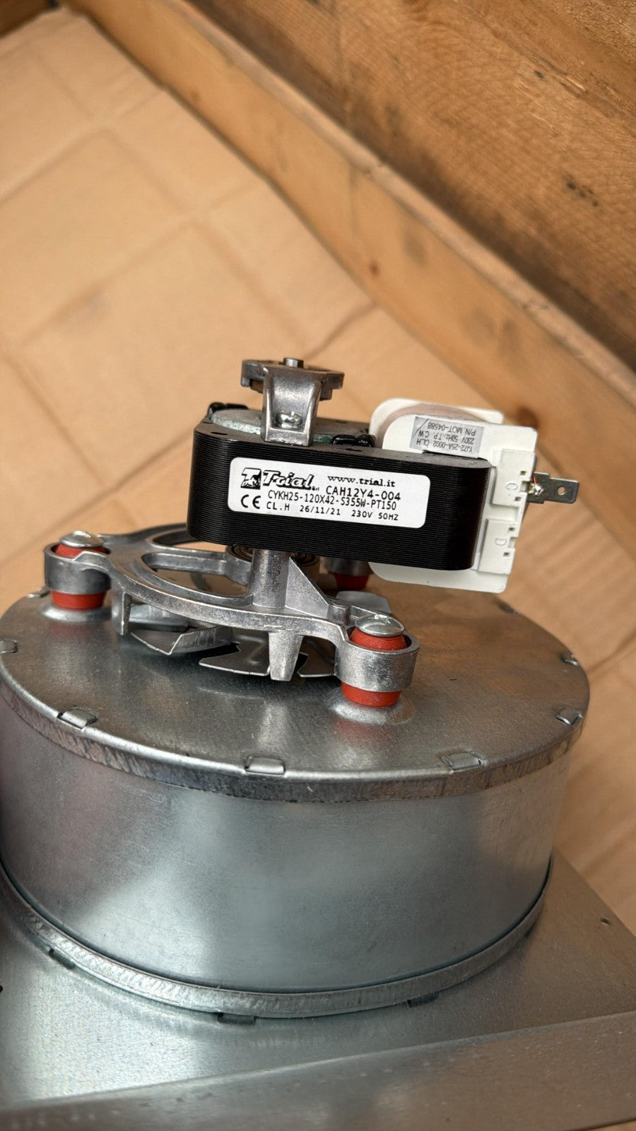 Trial CAH12Y4-004 Kit Ventilatori Centrifughi DX SX 55W Stufa Pellet2
