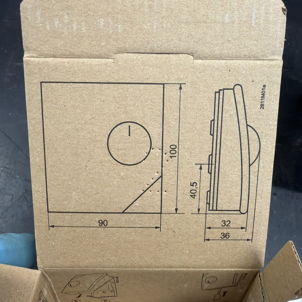 Siemens QAX33.1 Unità Ambiente Termostato HVAC1