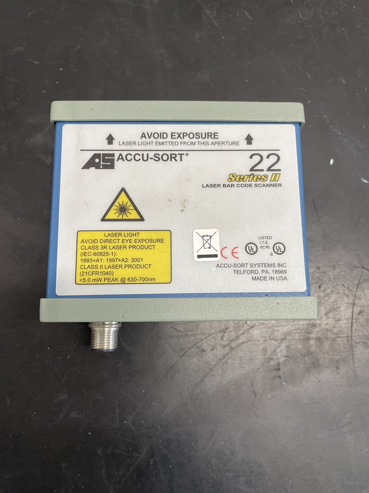 Accu-Sort 22II 1000024640 Scanner Codici a Barre Industriale0