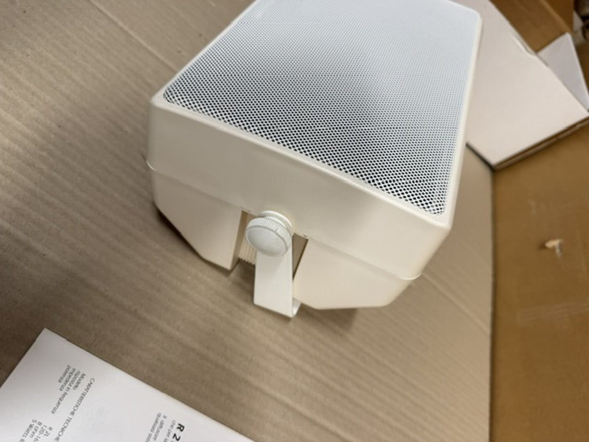 Tutondo Rio RT4GB diffusore 2 vie 10W linea 100V parete scaffale bianco4