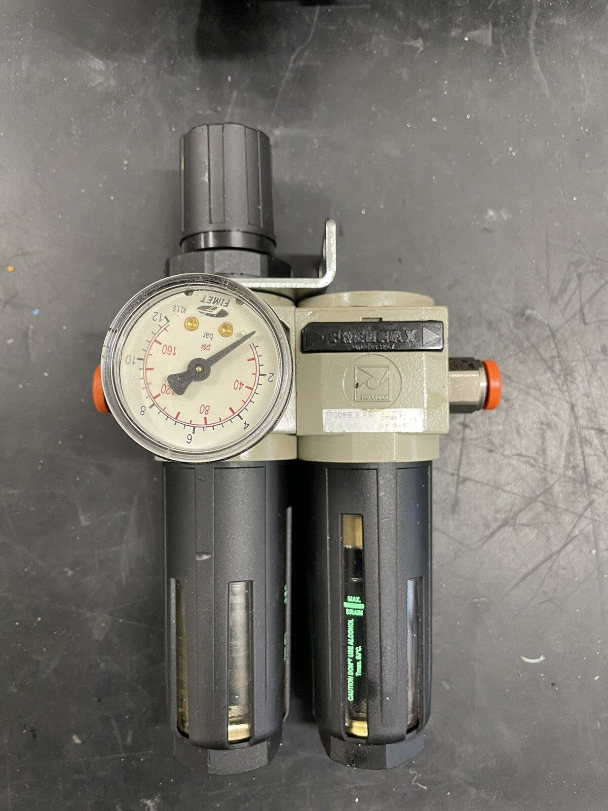 Pneumax 17008 Filtro Regolatore Aria Compressa Nuovo0
