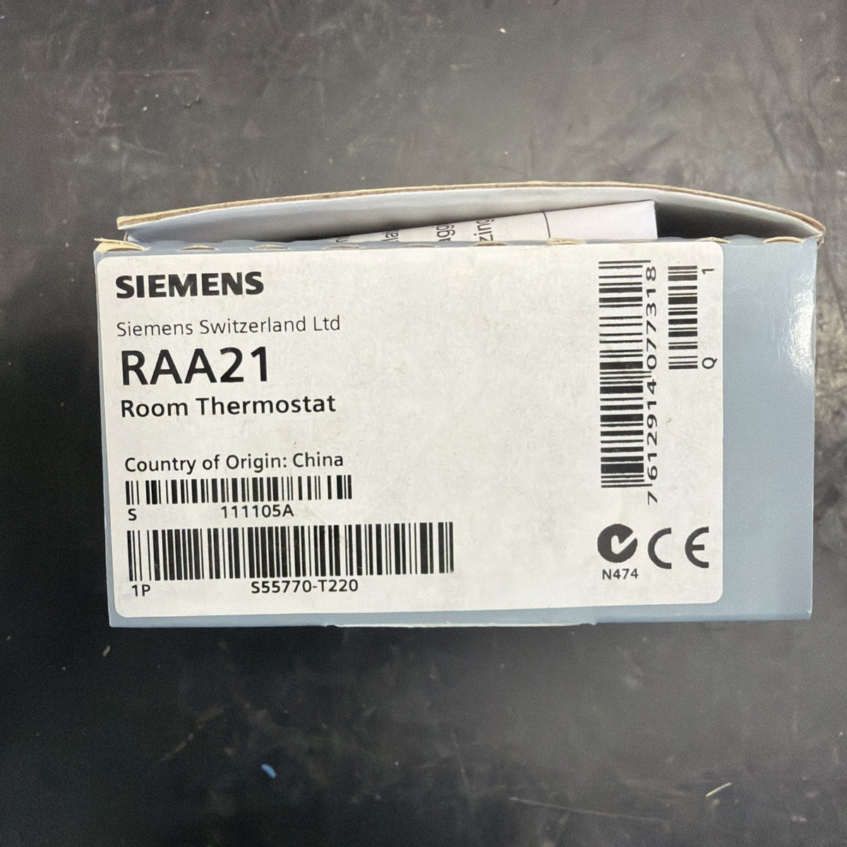 Siemens RAA21 Termostato Ambiente2