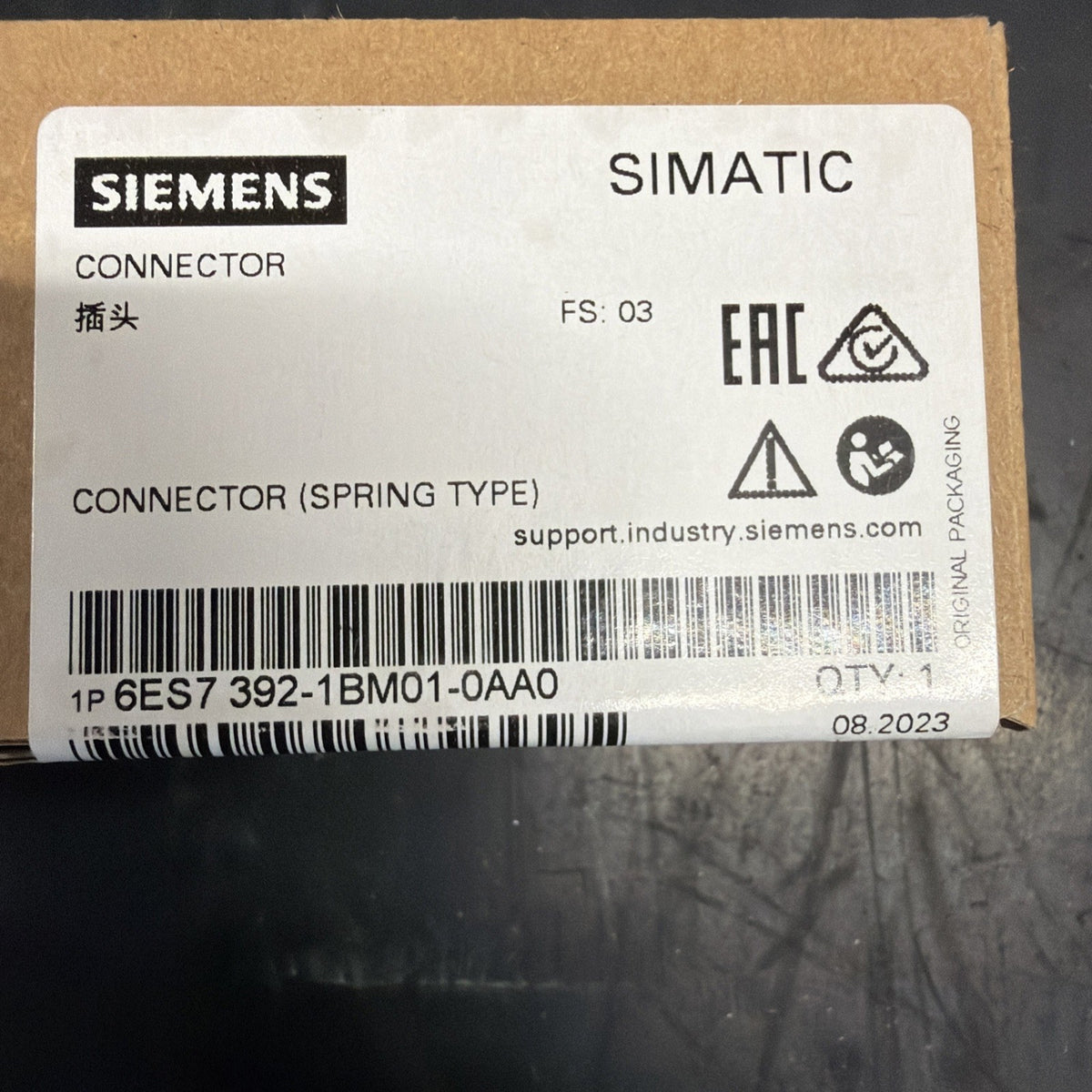 Siemens 6ES7392-1BM01-0AA0 SIMATIC S7-300 Connettore Frontale 40 Poli1
