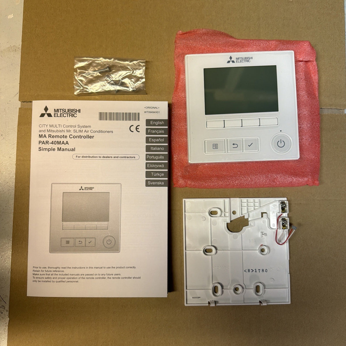 Mitsubishi Electric PAR-40MAA Comando Remoto Climatizzatore3