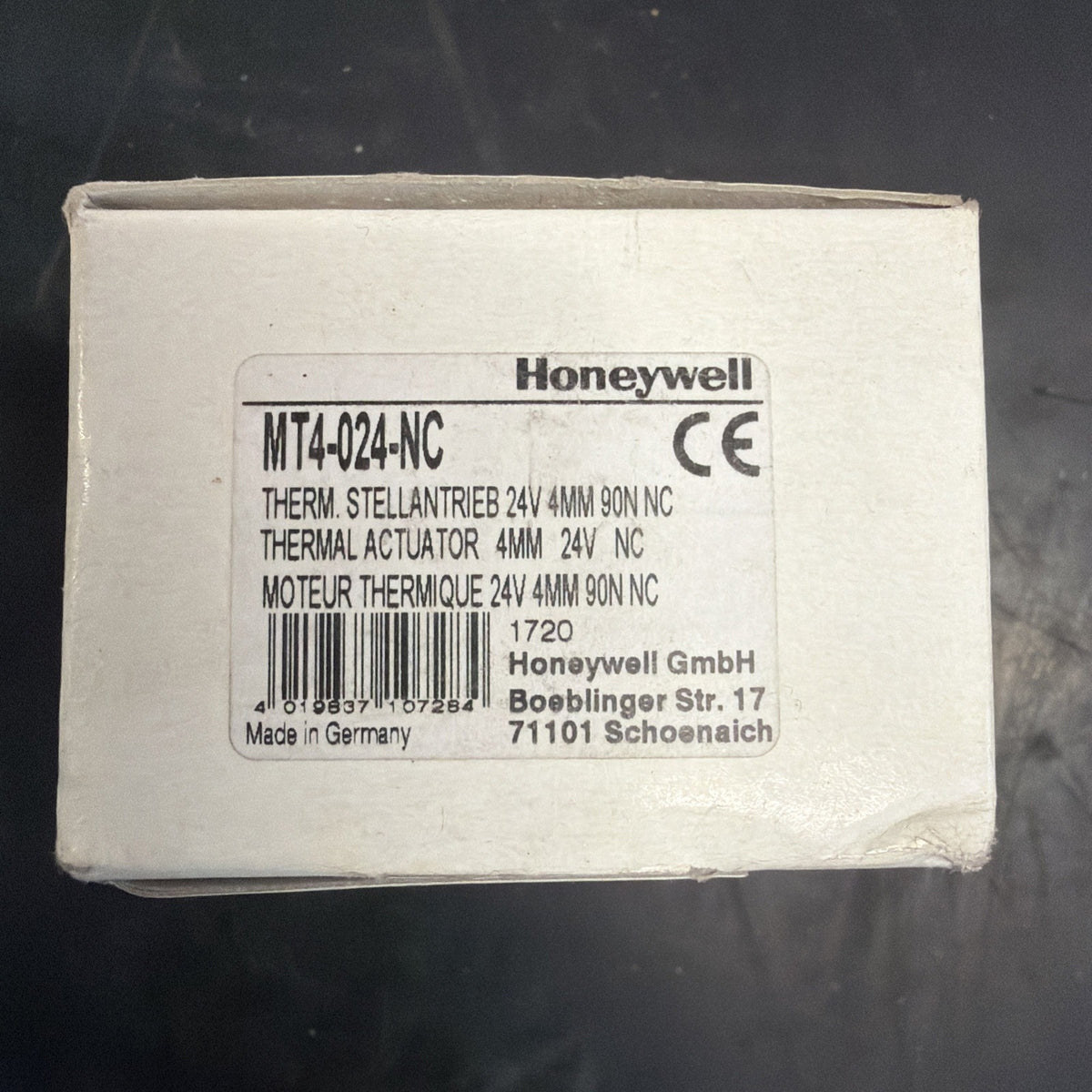 Honeywell MT4-024-NC-2,5M Attuatore Termoelettrico 24V NC2