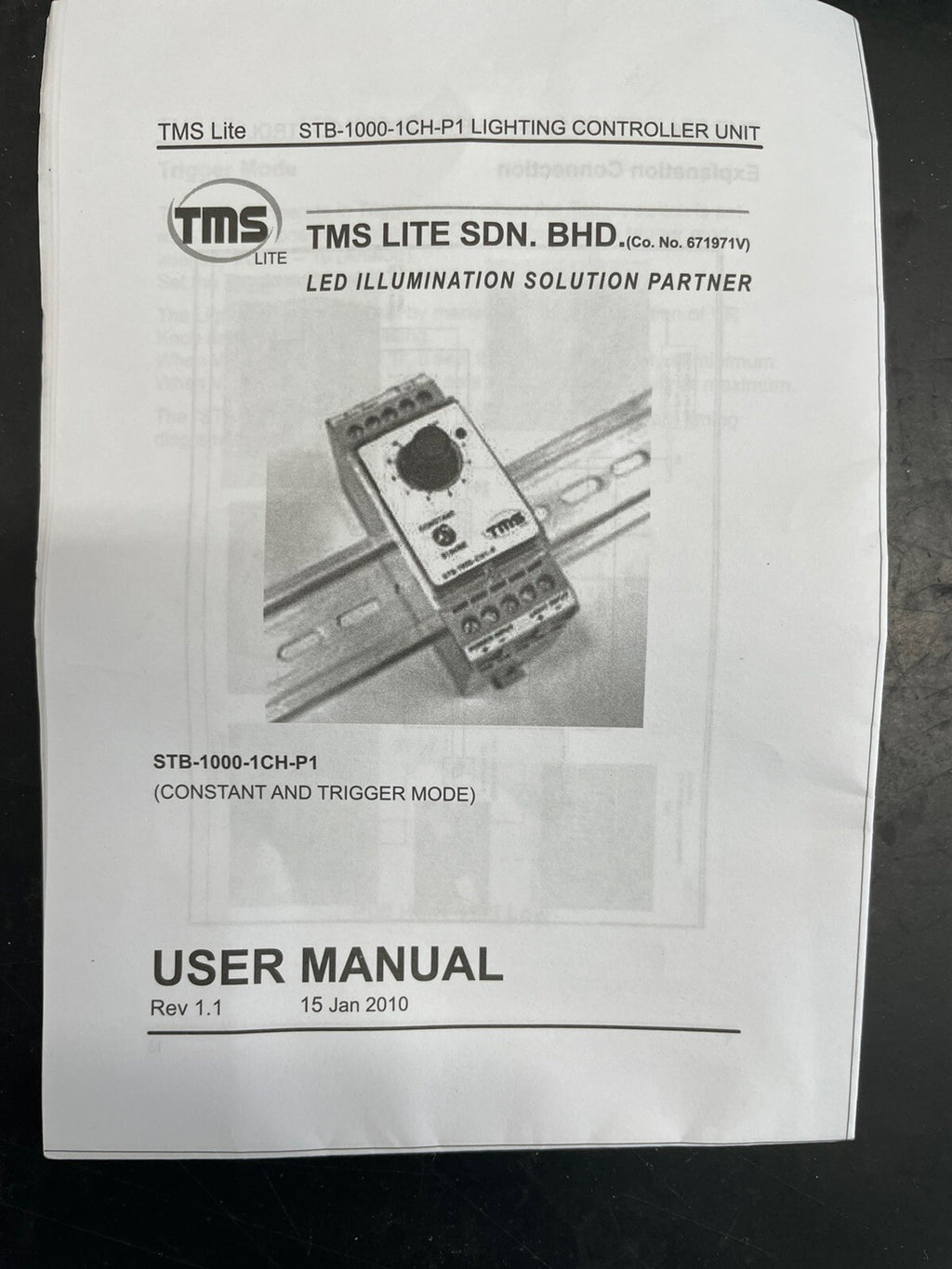TMS STB-1000-CH1-P V5-STB10156 Controller Illuminazione LED2