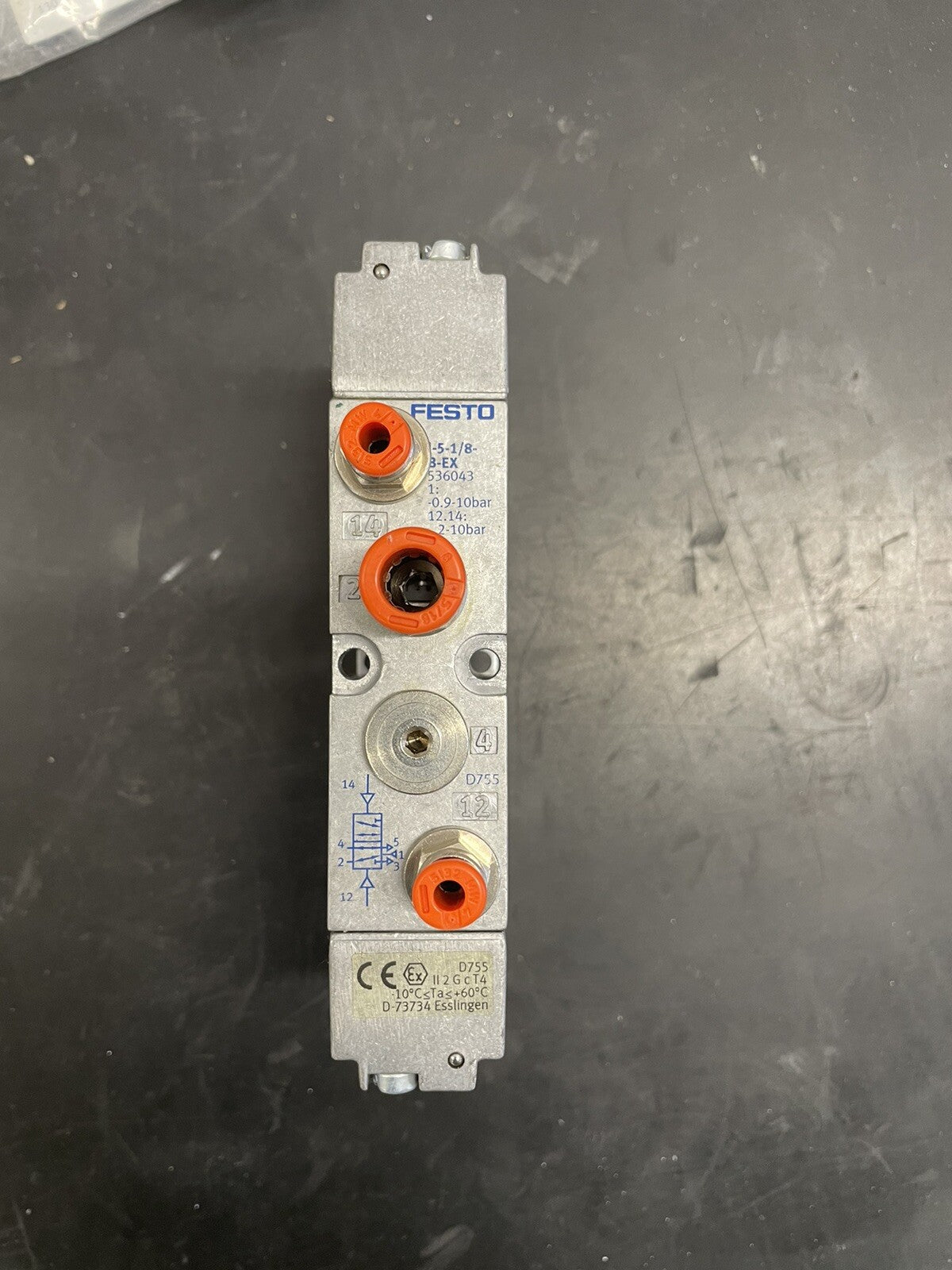 Festo J-5-1/8-B-EX 536043 Valvola Pneumatica0