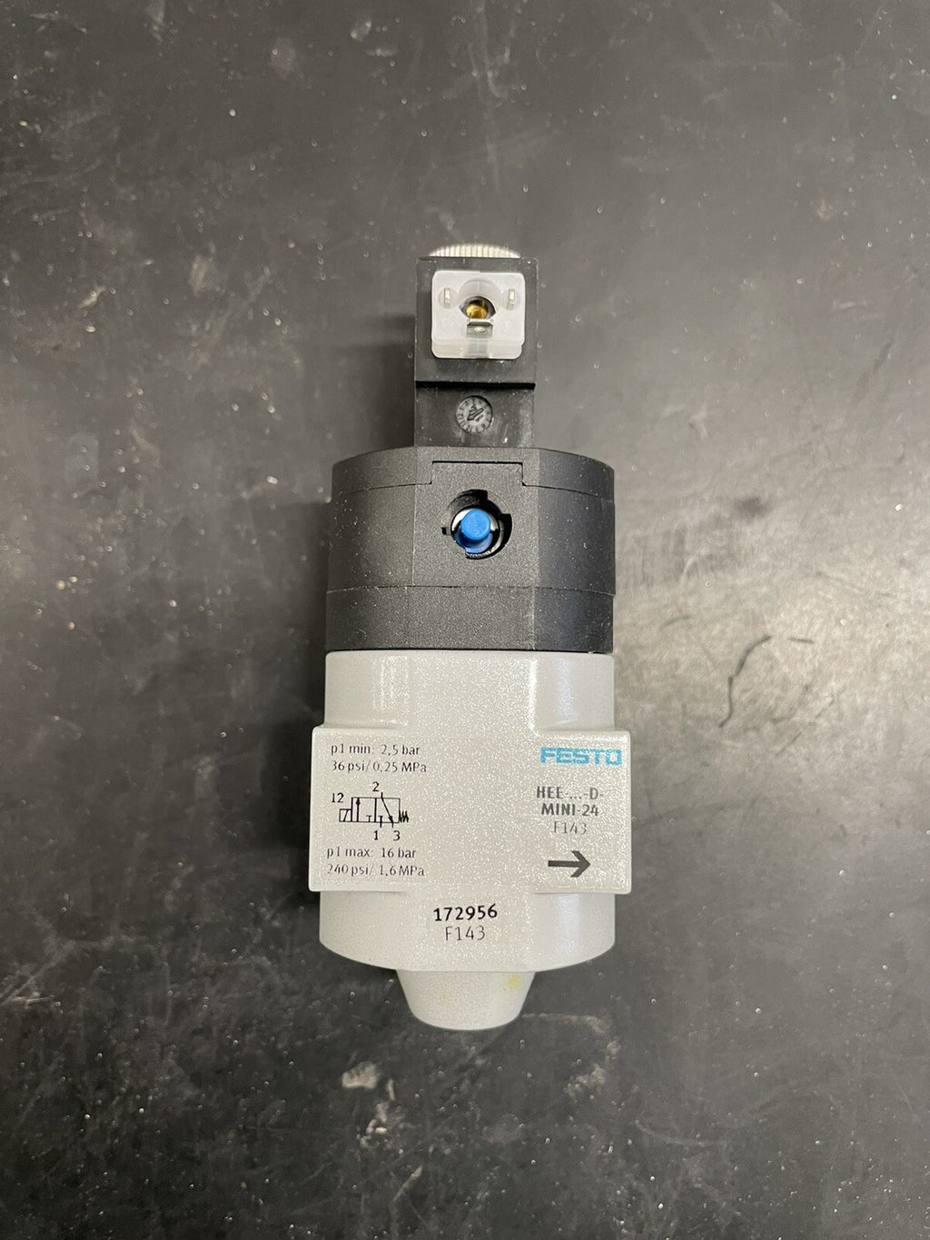 Festo HEE-D-MINI-24 172956 Valvola di Inserimento Elettrica 24V0